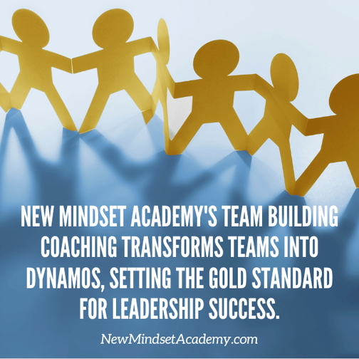 New Mindset Academy’s team building coaching transforms teams into dynamos, setting the gold standard for leadership success.
